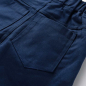 Preview: Auftritt mit Chic: Set mit dunkelnavy Chino Hosen, weissem Hemd, Fliege und Hosenträger