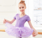 Preview: Tolles Ballettkleidchen in rosa und violett, mit bauschigem Tutu! Solange Vorrat.