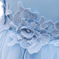 Preview: Cinderella Traumkleid - bauschig und wunderschön blau