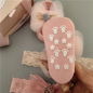 Preview: Geschenkset zur Geburt oder Baby Shower Babyparty, altrosa