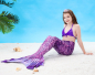 Preview: Meerjungfrauen-Flosse Set Sirena Premium VIOLETT, Kindergrössen