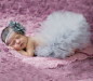 Preview: Newborn Baby Tutu-Set in 3 schönen Farben