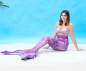 Preview: Meerjungfrauenflossen-Set Sirena Premium VIOLETT, in Erwachsenengrössen