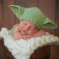 Preview: Newborn Foto-Set Yoda 3-teilig