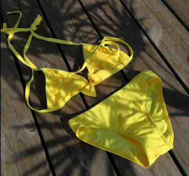 Bikini, passend zu Meerjungfrauenflossen in Kindergrössen