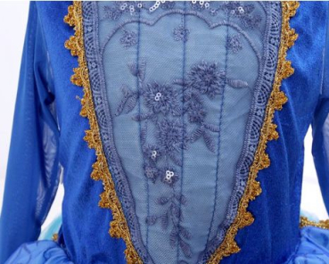 Prinzessinnenkleid - ein Traum in BLAU