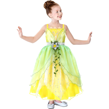 Zauberhaftes Prinzessinnenkleid für Tiana oder Tinkerbell