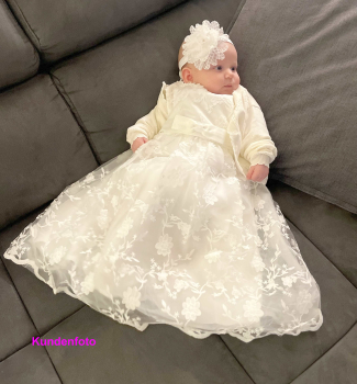 Hübsches Jäckchen, Bolero, aus weicher Baumwolle, offwhite - für Babys und Mädchen