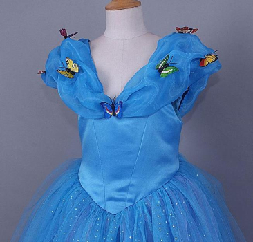 CINDERELLA - ein traumhaftes Kleid mit Schmetterlingen