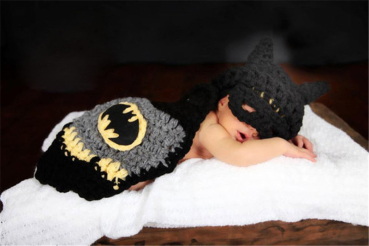 Newborn Foto-Outfit Batman