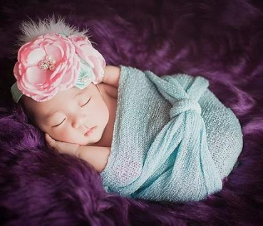 Baby Wraps - kuschelweiches Wickeltuch für Babyfotografie