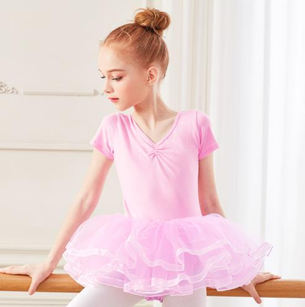 Tolles Ballettkleidchen in rosa und violett, mit bauschigem Tutu! Solange Vorrat.