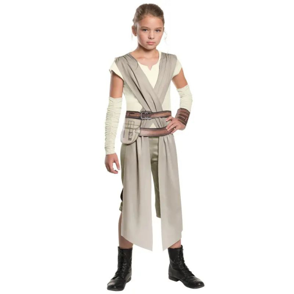 Mädchenkostüm inspiriert von Star Wars Rey Skywalker