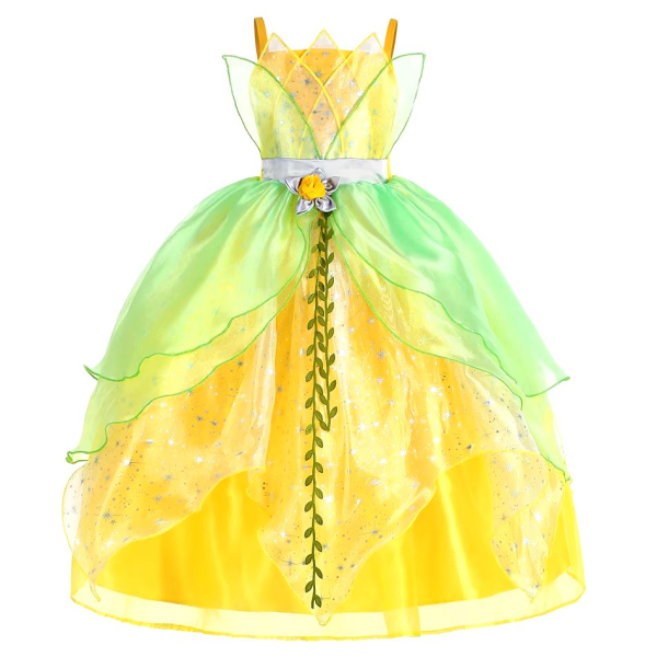 Zauberhaftes Prinzessinnenkleid für Tiana oder Tinkerbell